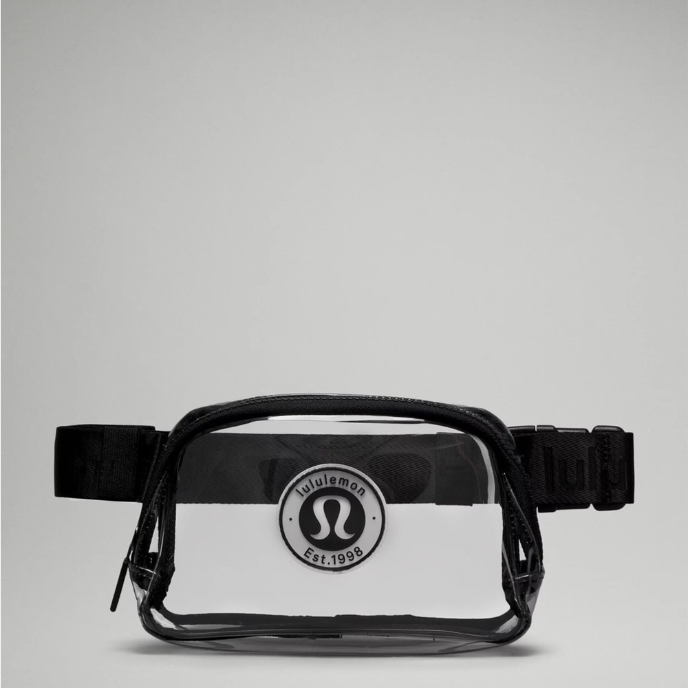 NWT Lululemon CLEAR Logo Everywhere Belt Bag